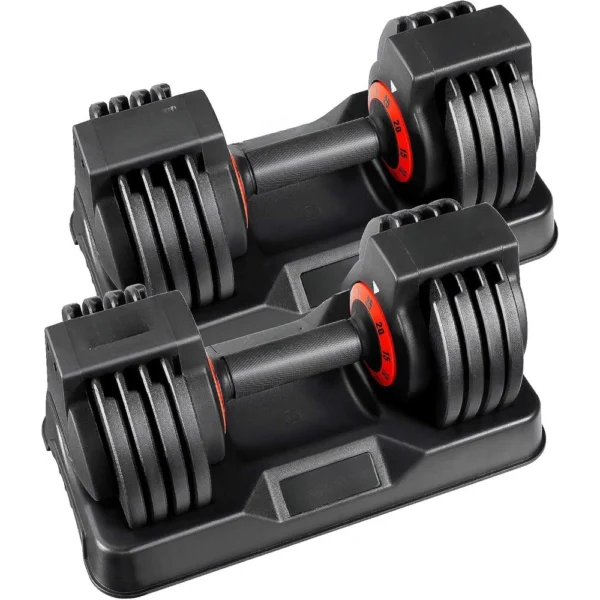 25/55 Lbs Pair Adjustable Dumbbell Set (Copy)